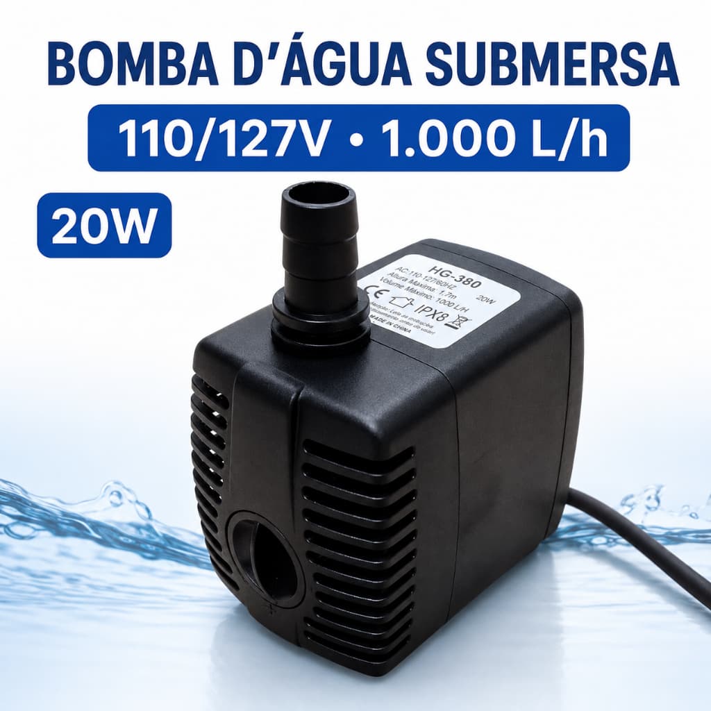 Bomba D'água Climatizador Ventisol Clipro 45-70-100 Lts 110V