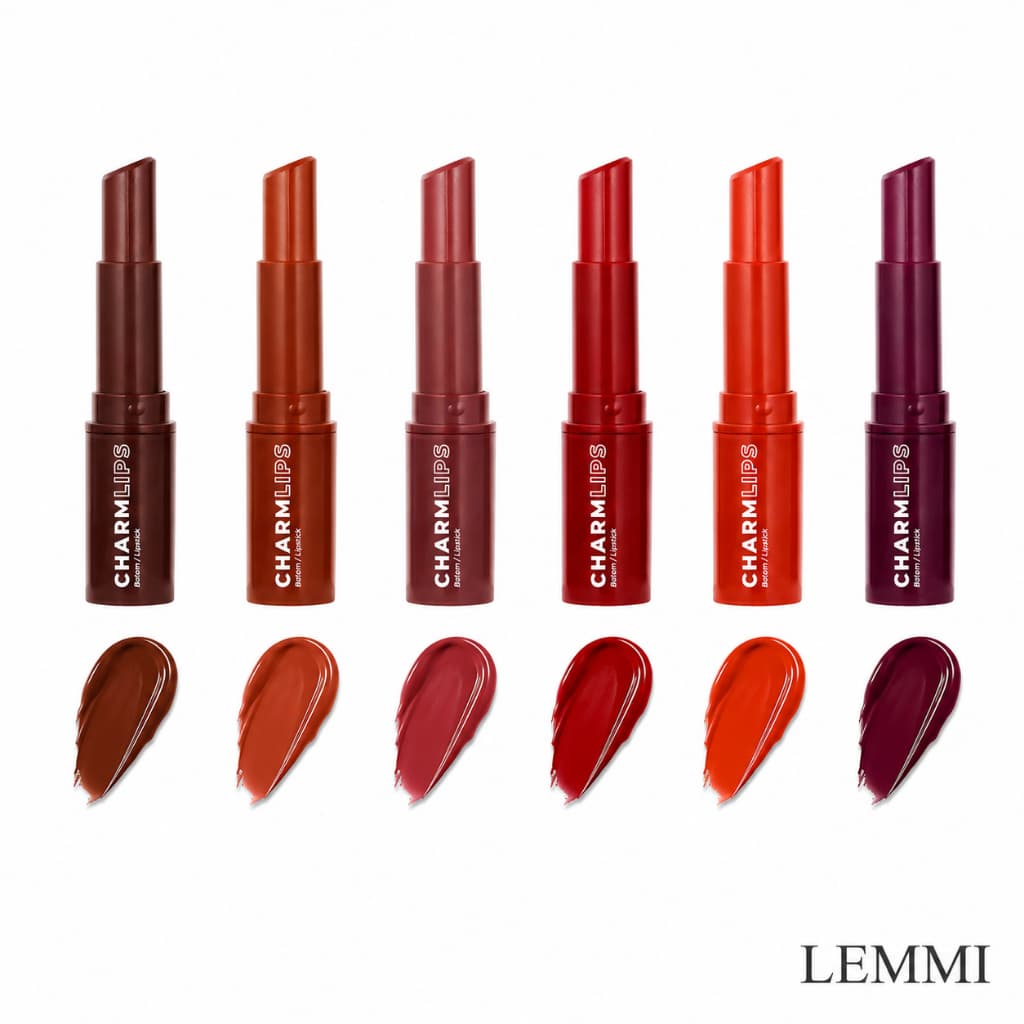 Batom Charm Lips - Hbl6001 - Ruby Rose