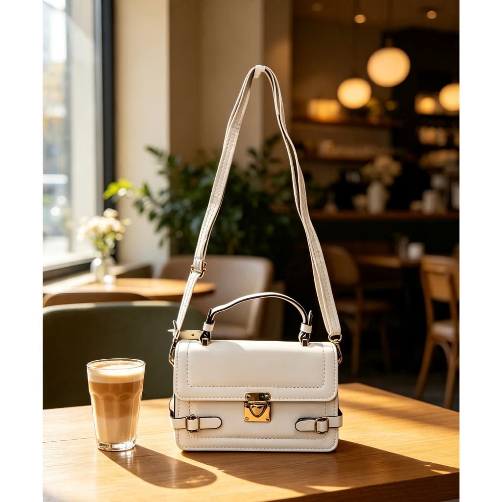 ❤️❤️❤️Bolsa de Mão Elegante Feminina, Bolsa Clássica para Café e Passeios Diário