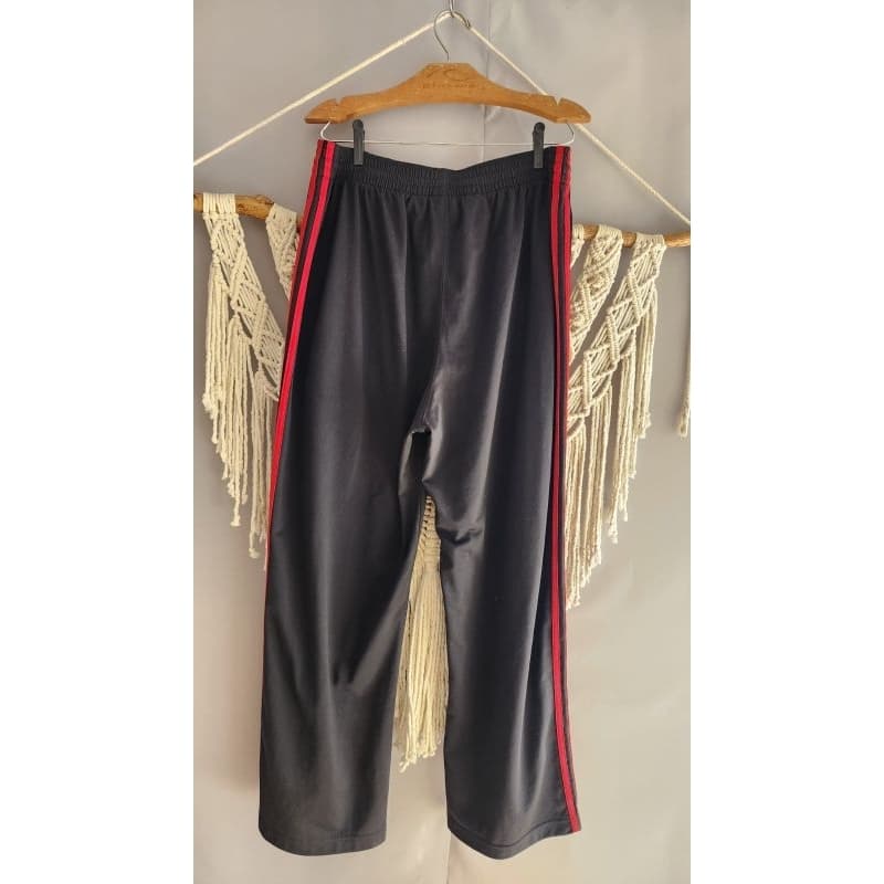 Brechó, Usado, calça com listras, calça masculina, feminino, pinterest, bazar, desapego.