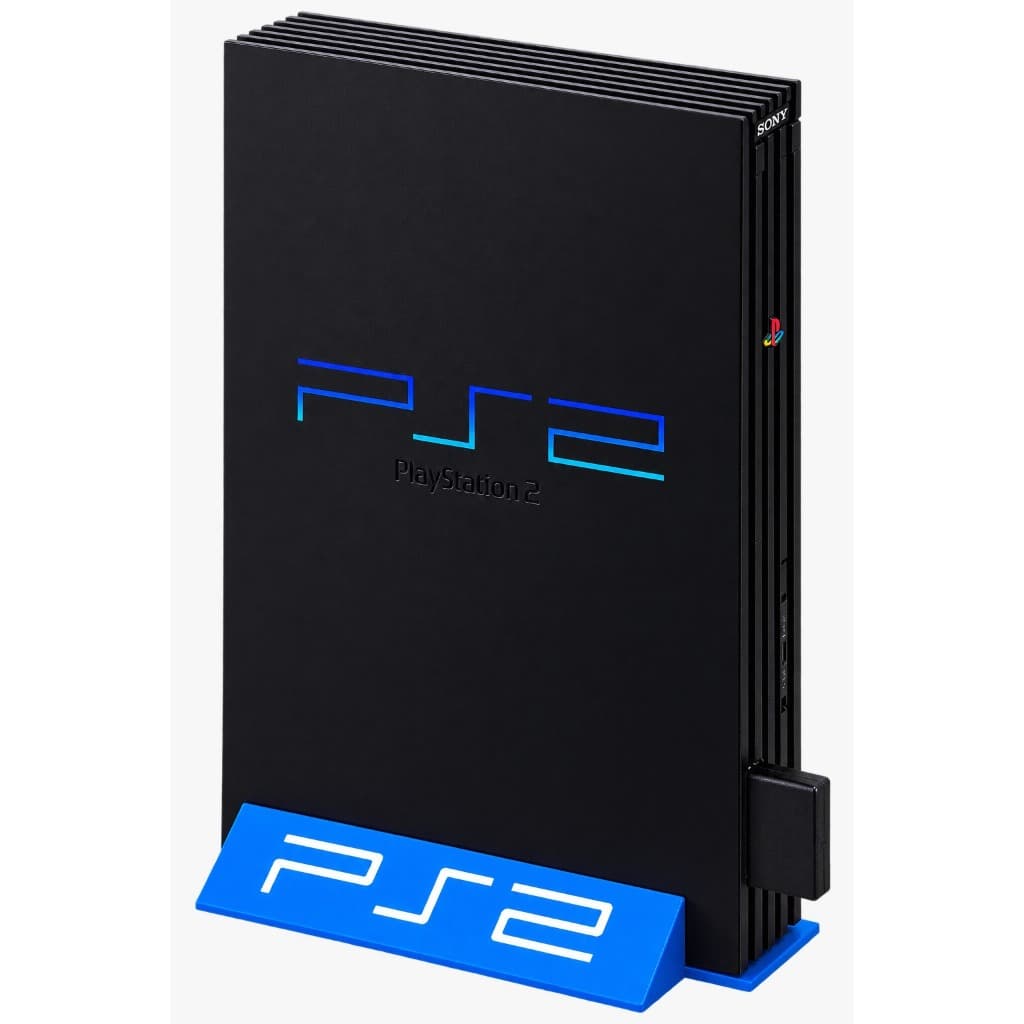 Suporte PS2 Vertical Base Stand para Playstation 2 Organizador Console