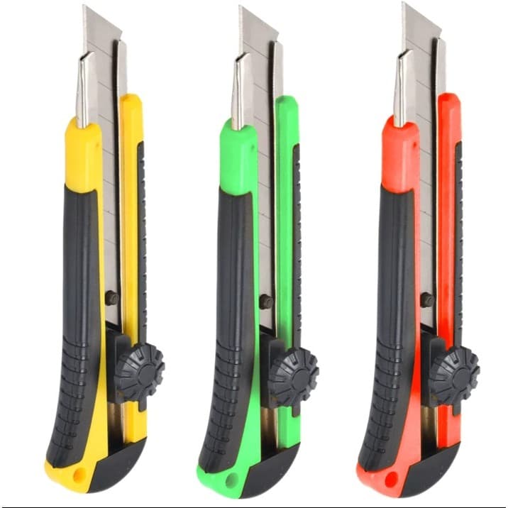 Estilete  Profissional 18mm Original cabo emborrachado