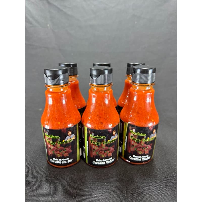 Kit c/6 Molho Carolina Raper 260ml - A mais ardida do mundo