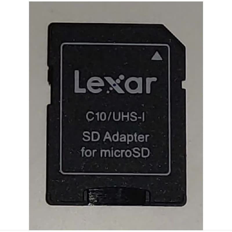 Adaptador para cartão Micro SD Leitor de Cartão SD Original Lexar (Cartão de memória NÃO INCLUSO)
