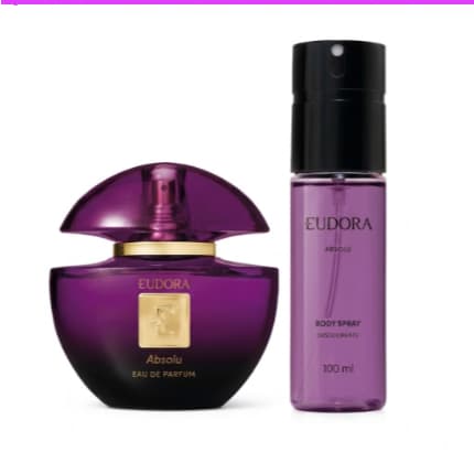 Combo Eudora Absolu: Eau de Parfum 75ml + Body Spray Desodorante 100ml