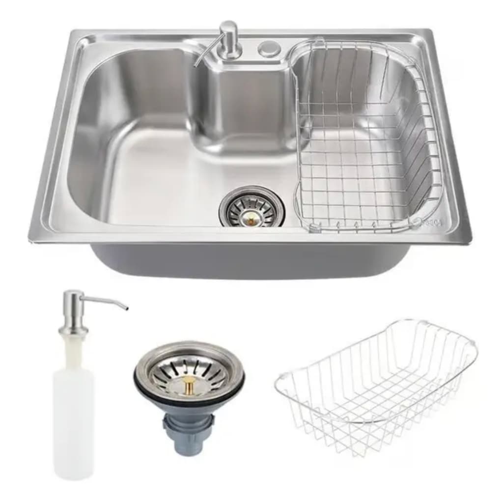 Cuba Para Cozinha Gourmet Aço Inox Com Acessórios Dm-5040