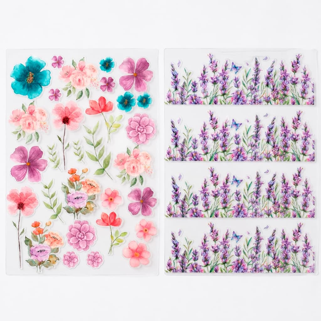 Cartela Adesivo Dtf UV Decorativo Sticker Variadas Pronto Para Aplicar Personalize Presentes Mala