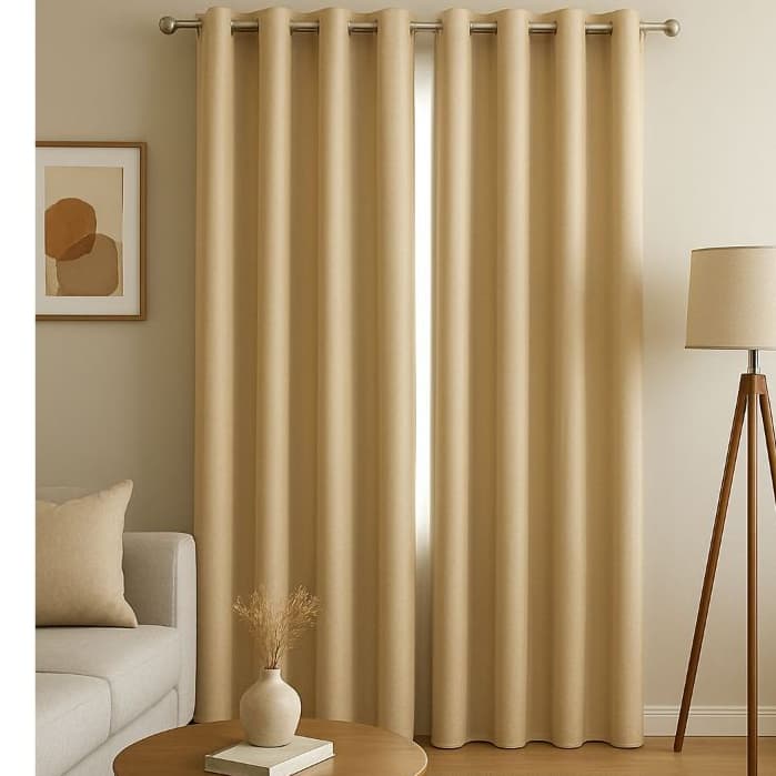 Cortina Lisa Oxford Idealle 2,80X1,70 alt Cortina em Tecido Liso , Basica E Prática para Sala, Quarto Decorativa