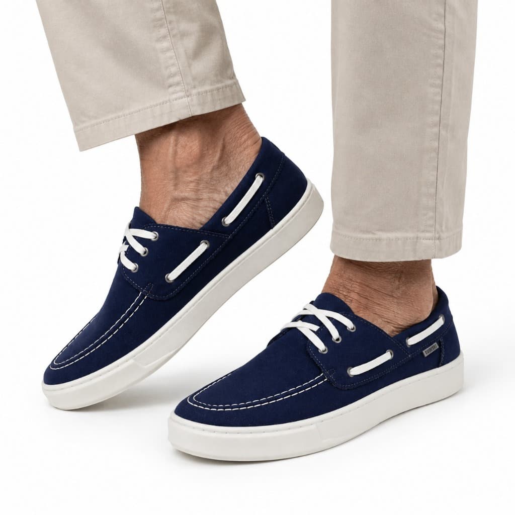 Mocassim Masculino Casual Sapatênis Confortável Flexível Leve para Uso Diário Ortopédico Saúde