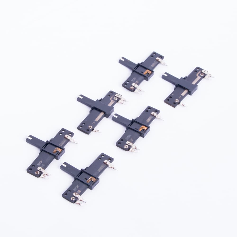 Potenciometro 10K B delizante vintage kit com 6 peças