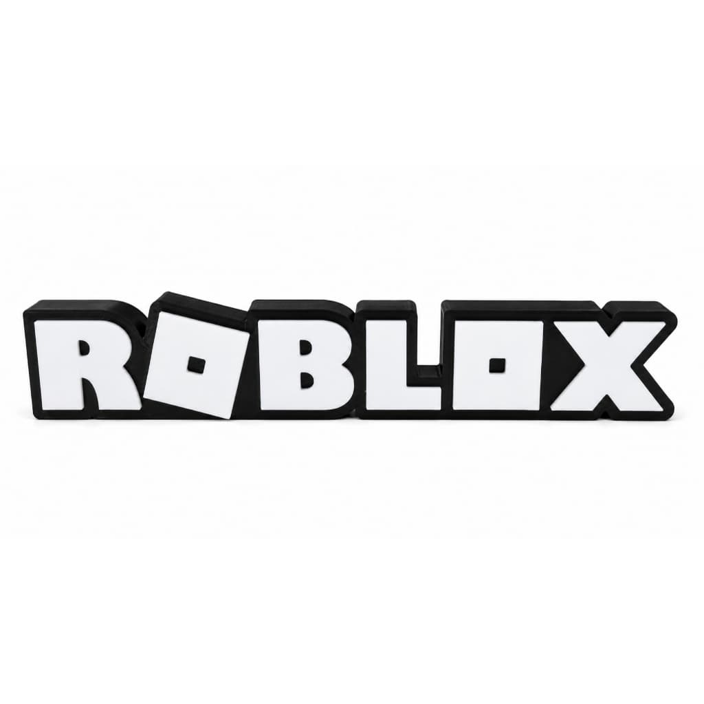 Letreiro Roblox Decoração Gamer Para Quarto Setup, Mesa e Estante