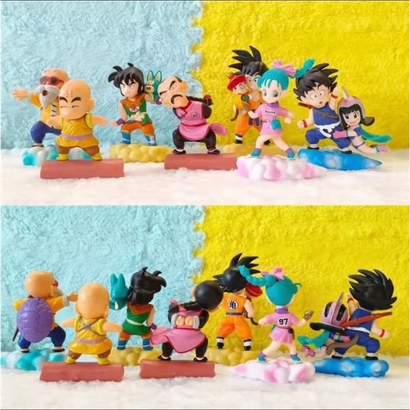Figura Dragon Ball Z 8cm – Goku, Vegeta e Personagens | Colecionável