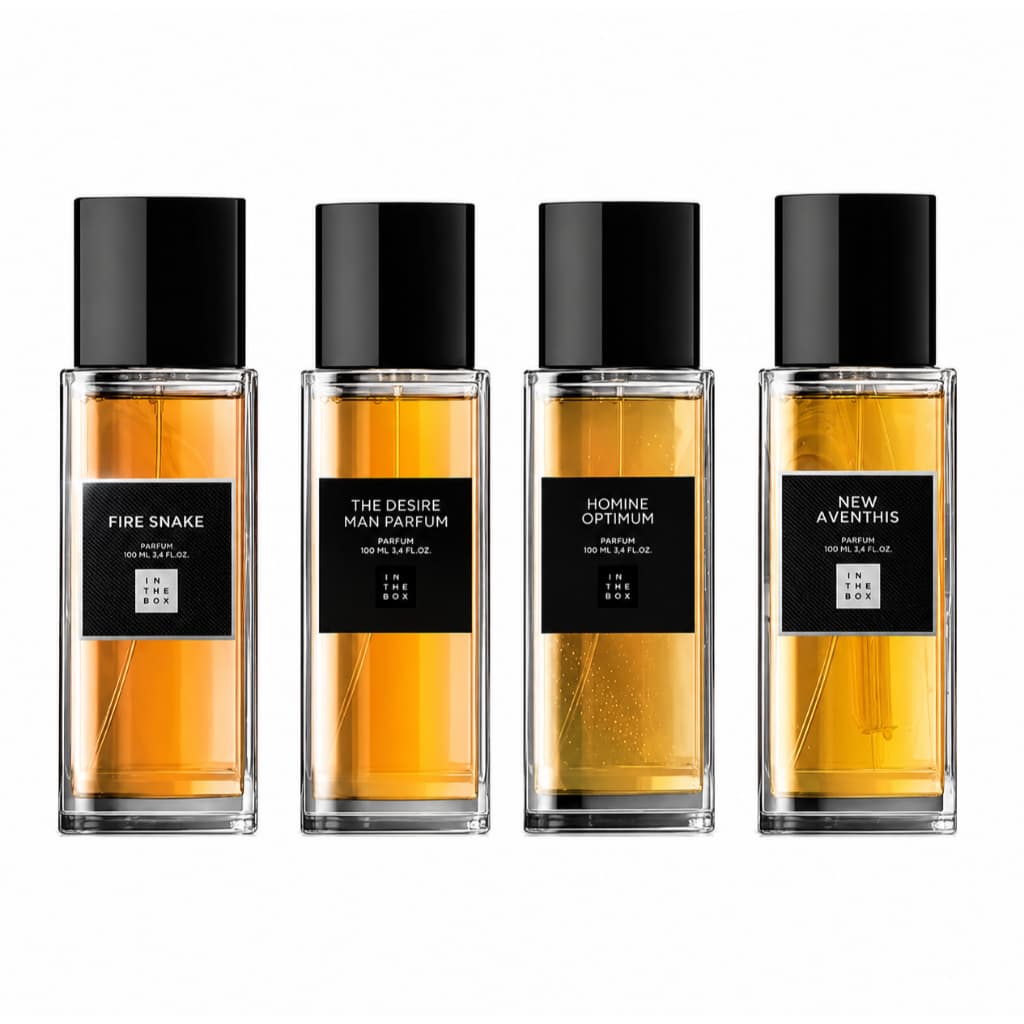 KIT 4 PERFUMES IN THE BOX MASCULINOS