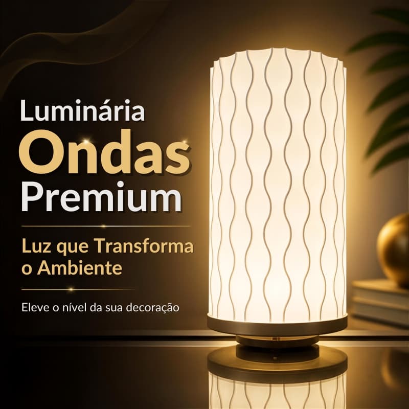 Abajur De Mesa Luminária LED USB Minimalista Textura Ondulada Iluminação Aconchegante Quarto Sala Escritório
