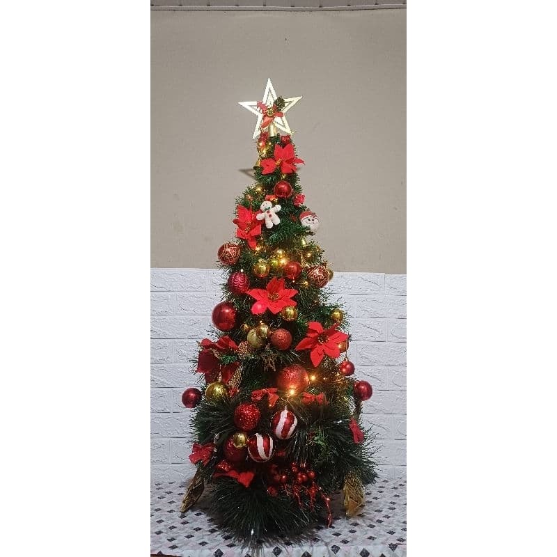 árvore de Natal COM DECORAÇÃO completa