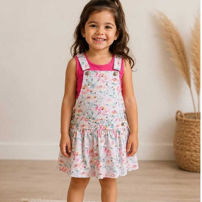 Kit Salopete Clube Zero Blusa Nadador Rovitex - Tamanho 4 Anos - Lote Salopete e Blusa Nadador