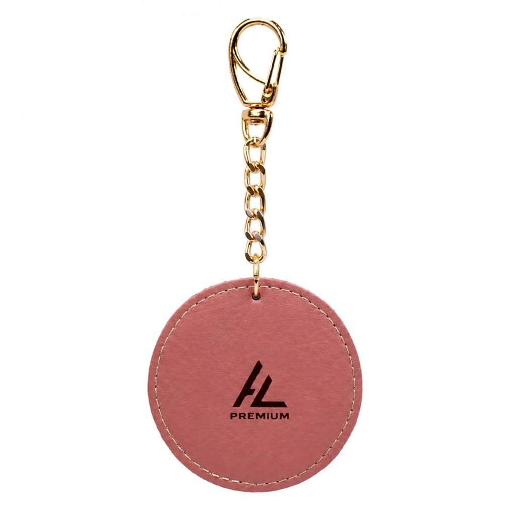 Chaveiro Charm Bag em Couro com Espelho Artlux CB02