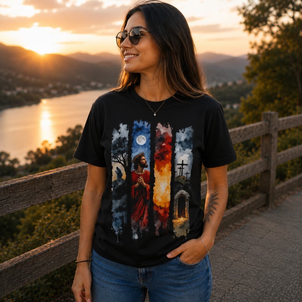 Camisa Feminina tshirts blusinha camiseta cristã lançamento adulto infantil plus size