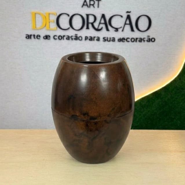 Vaso Para Plantas Oval Liso G Polietileno Decorativo Flor Natural Artificial Sala Jardim