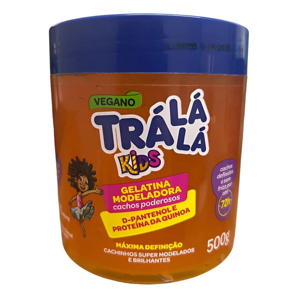 Gelatina Modeladora Trá Lá Lá Kids - Cachos Poderosos 500g