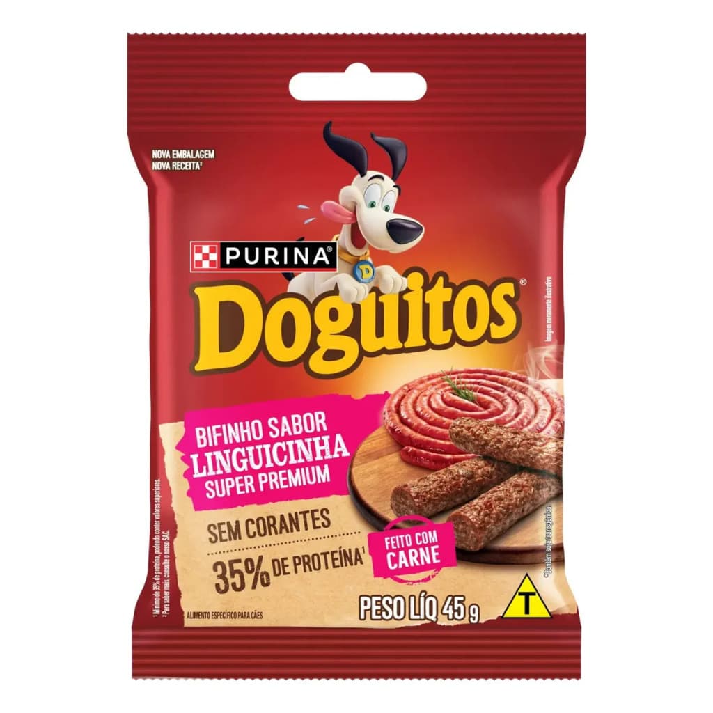 Kit Doguitos Sabor Linguicinha 45 g