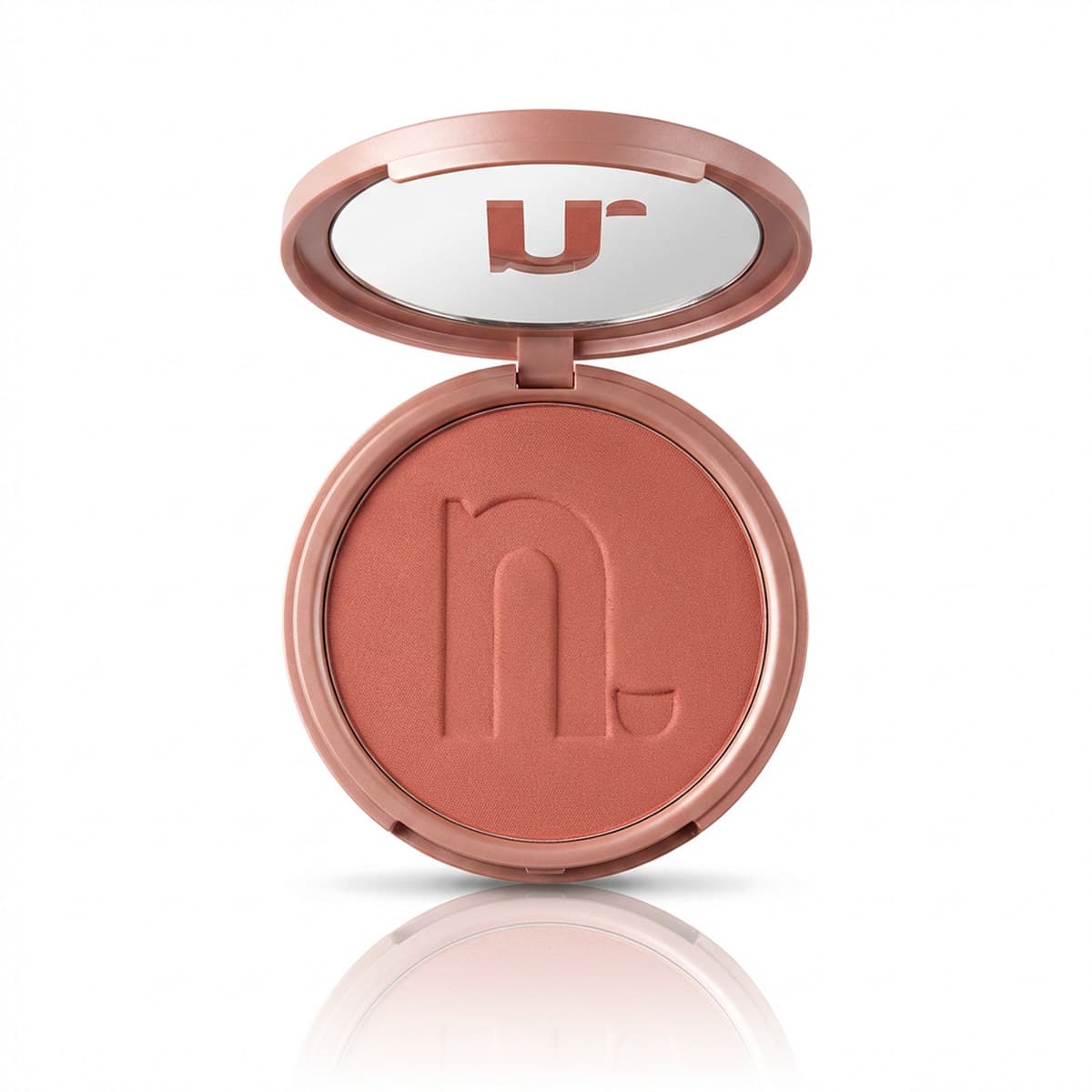Nina Blush Compacto Instant Cor Coral blush compacto para acabamento natural cor coral fácil de