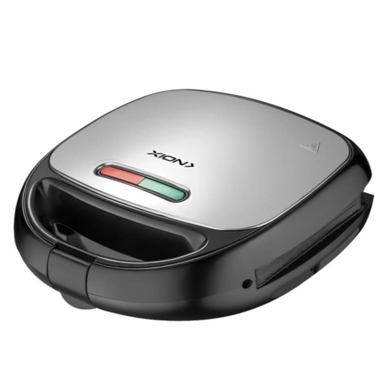 Sanduicheira Elétrica 3 Em 1 Sanduicheira, waflera e grill 750W 220v - Preto/Inox