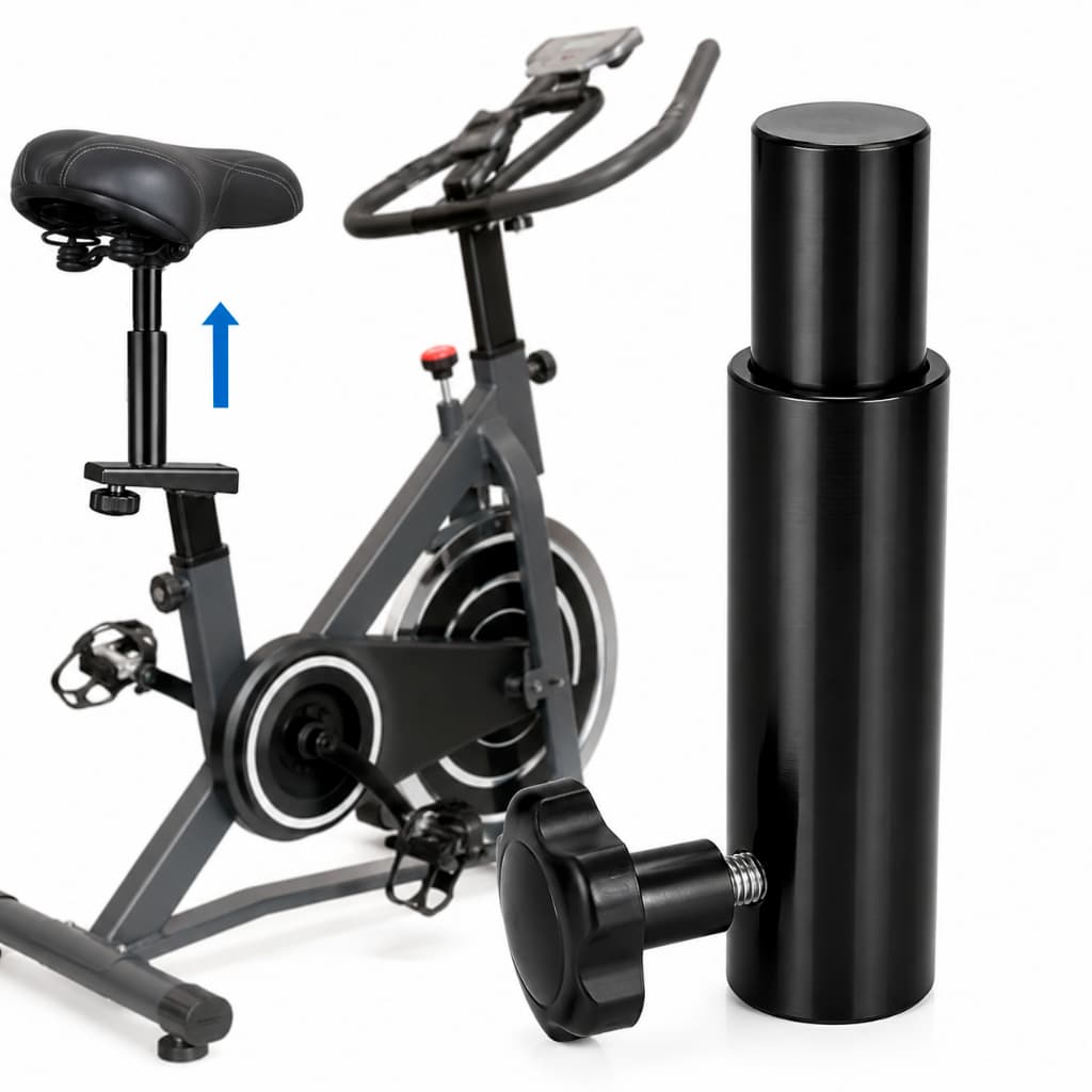 Prolongador Extensor Ajuste Altura Do Banco Bike Ergométrica spinning adiciona 13cm altura
