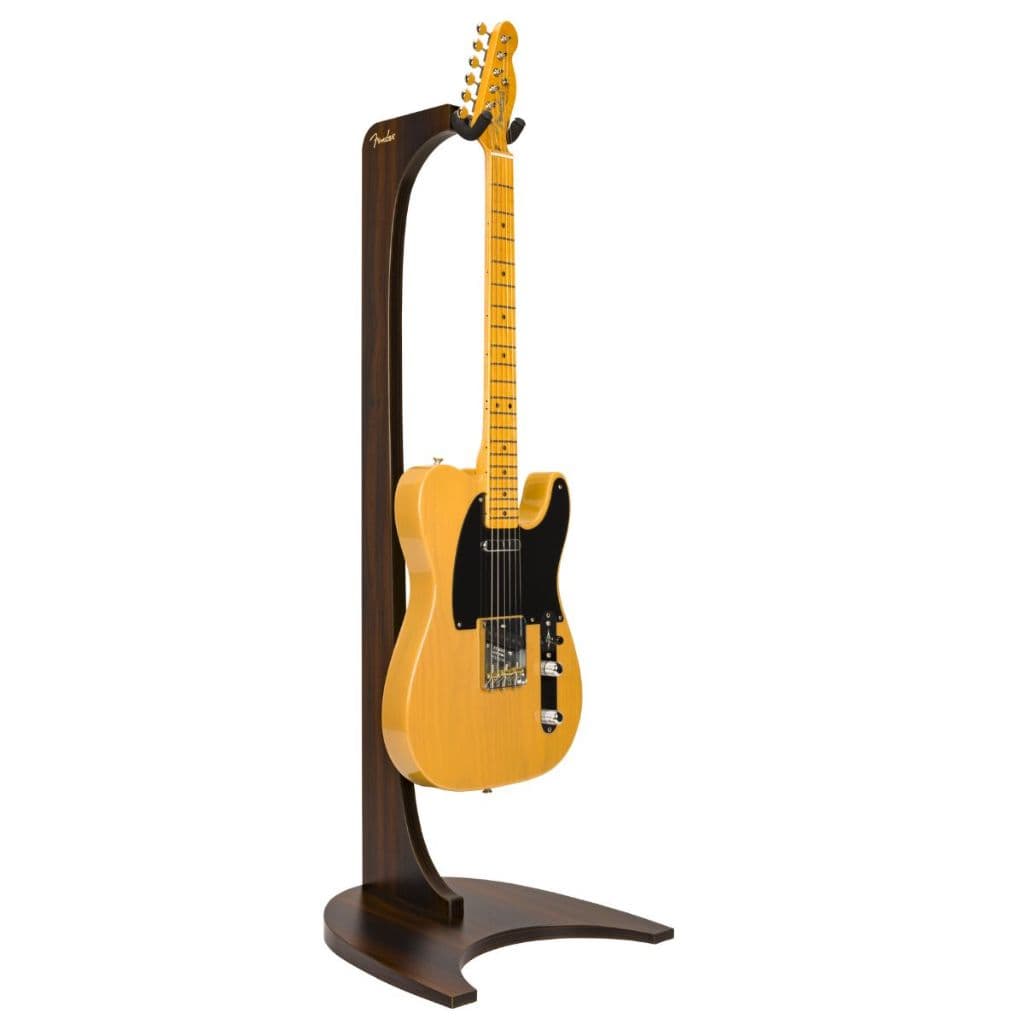 Suporte de Chão para Guitarra/baixo/violão Fender Deluxe Wooden  Natural