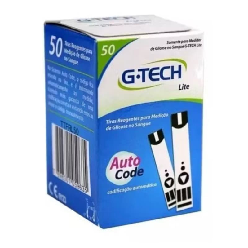 Tiras G-Tech Lite 50 unidades