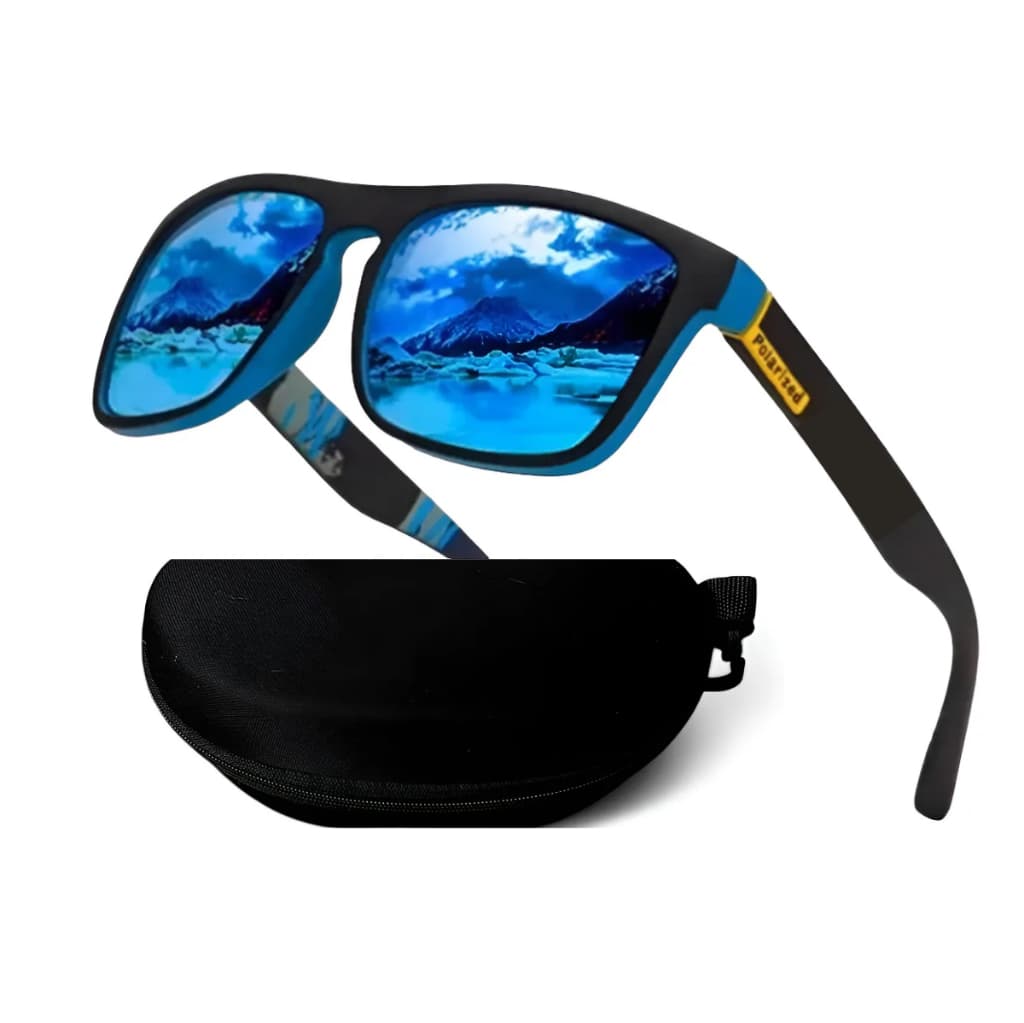 Óculos De Sol Masculino Polarizado Esportivo Proteção Uv400 Pescaria Pesca Ciclismo bike corrida