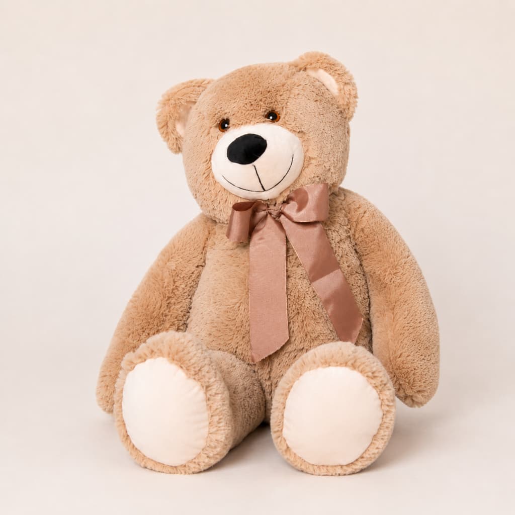 Urso de Pelúcia Teddy Bear Grande Macio 70cm Presente Namorada Crianças Decoração Quarto Aniversario Chá Revelação