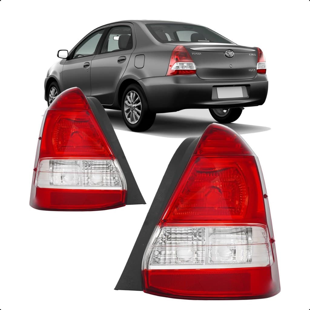 Lanterna Traseira Com Furo Re Toyota Etios Sedan 12 a 16 DEPO