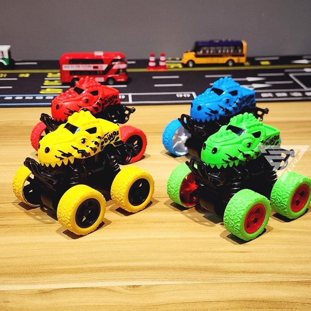 Carro Maluco Colorido de Fricção para Meninos e Meninas
