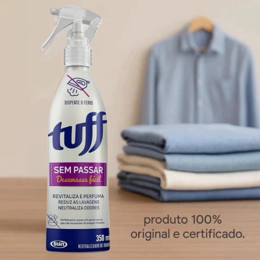 Desamassa Fácil Sem Passar 350ml Tuff