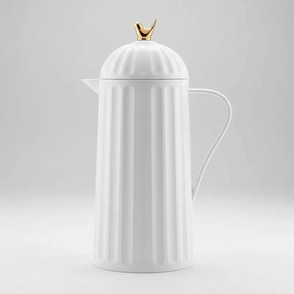 Garrafa Térmica 1L Wolff Bird para Café Chá Água Quente e Fria Tampa Rosca