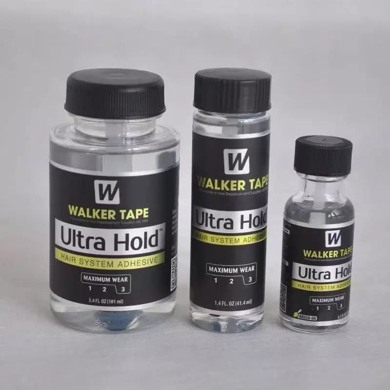 Cola Ultra Hold 15ml/41.4ml/101ml C/pincel Capilar Wig Prótese Fulllace Walker Tape