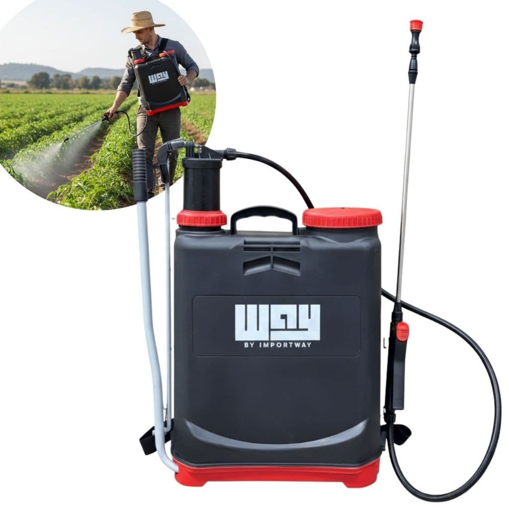 Pulverizador Costal Manual 16 Litros Importway Agrícola Para Veneno Limpeza Casa e Sítio