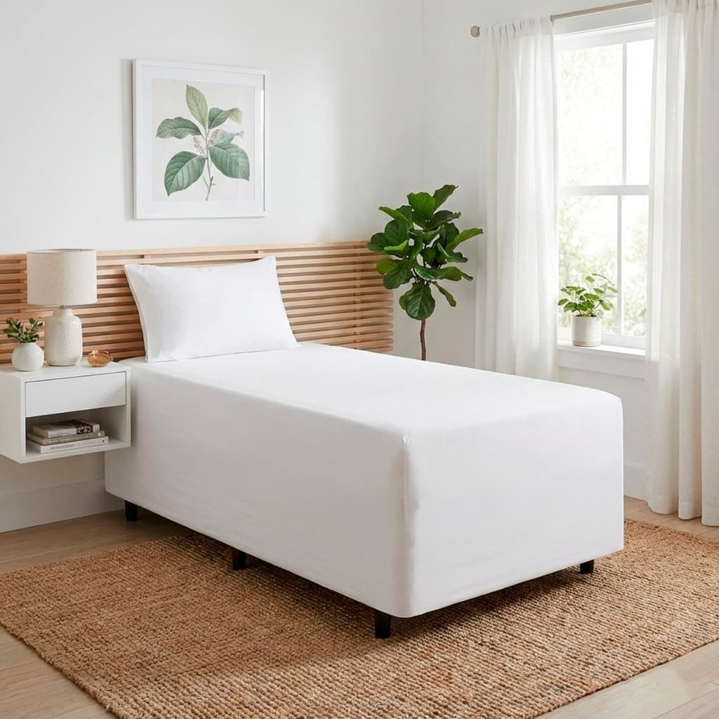 Lençol Solteiro Cama Box Conjugada Kit 2 Peças