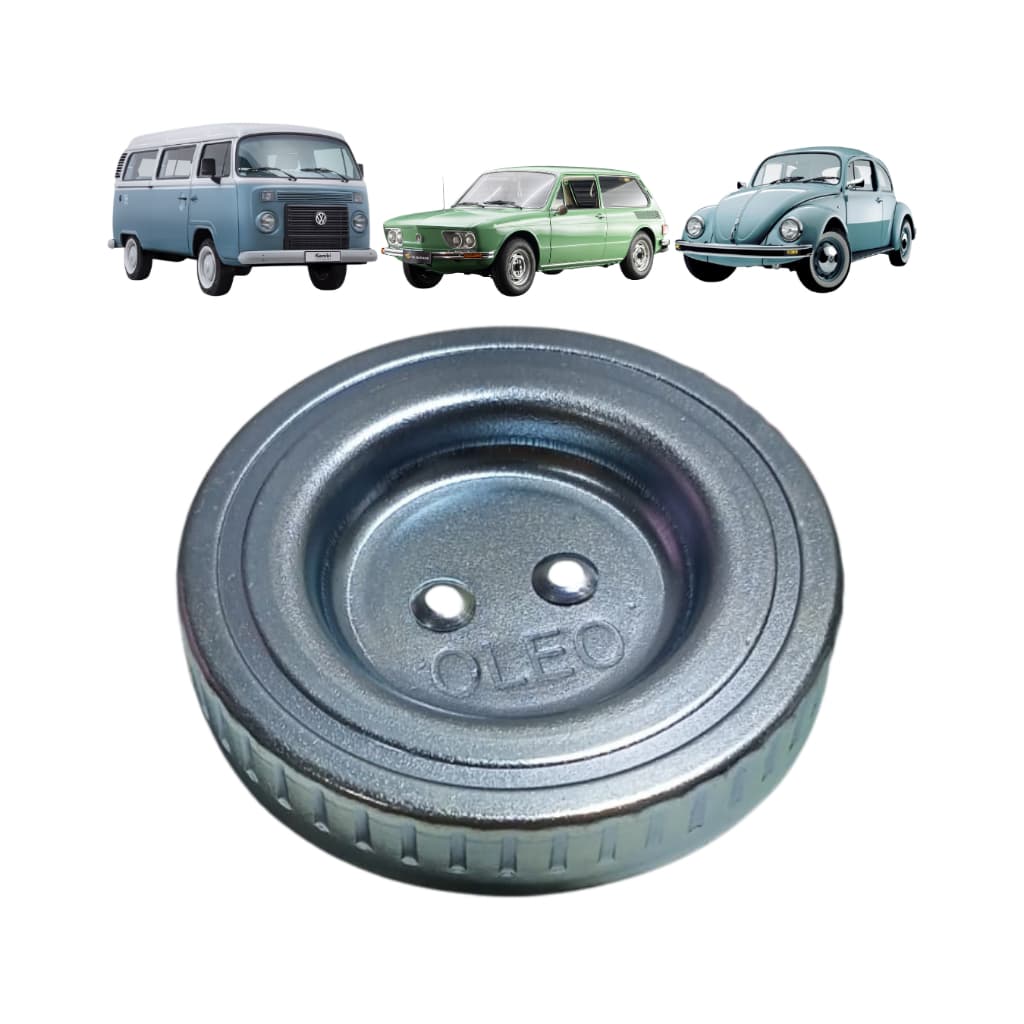 Tampa Óleo Motor Fusca Kombi Brasilia Gol Saveiro Motor Ar
