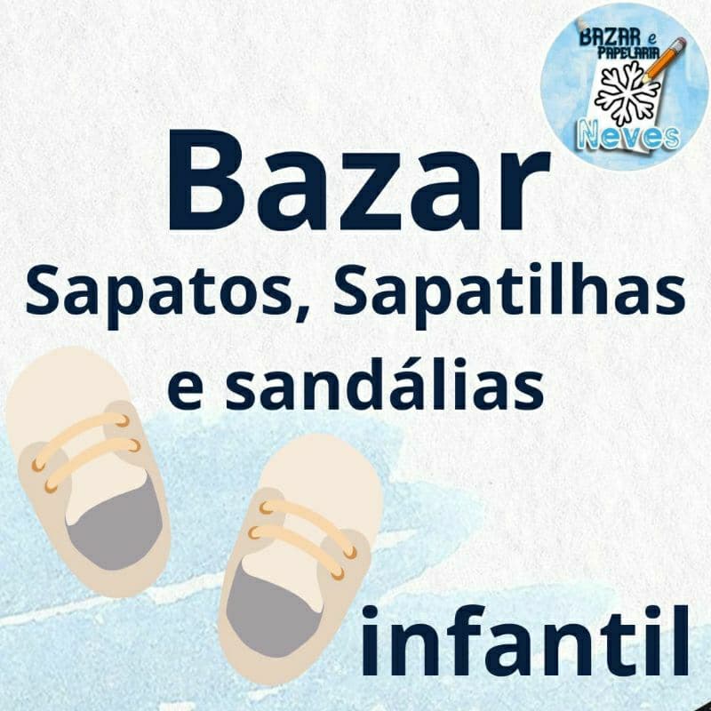 Sapato tênis  Sandália infantil | unissex menino e menina | usado bazar brechó desapego