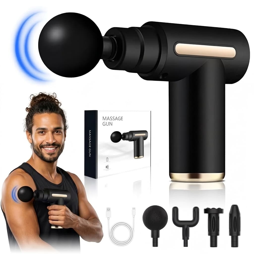 Massageador Elétrico Alta Frequência Profissional Muscular Massagem