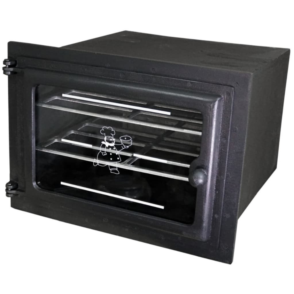 Forno Ferro Fundido Quadrado Vidro Temperado E Fundo De Chapa Fogão Lenha Qualidade