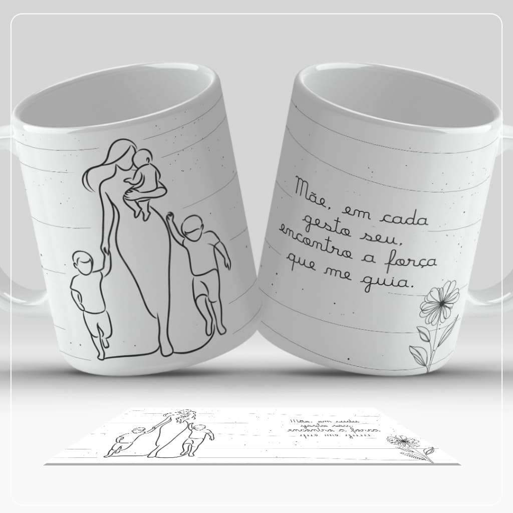 Caneca porcelana para presente 325ml, amor, amigo, parceiro(a)