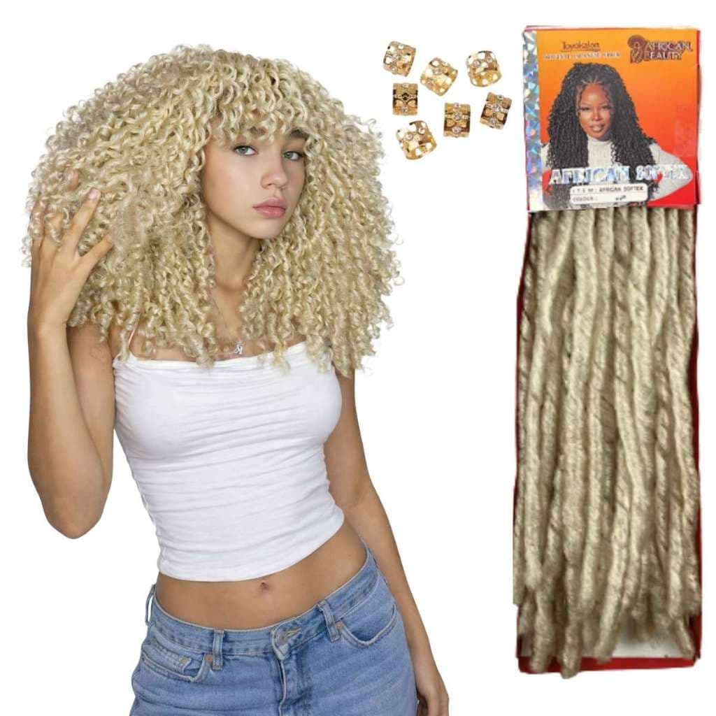 Cabelo Sintético Nina African Softex 80 Gramas Original Crochet Braid
