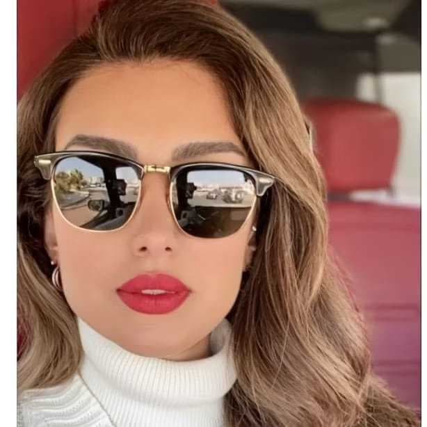 Óculos de Sol Masculino Club Miami Retrô Vintage Unissex UV400 Case