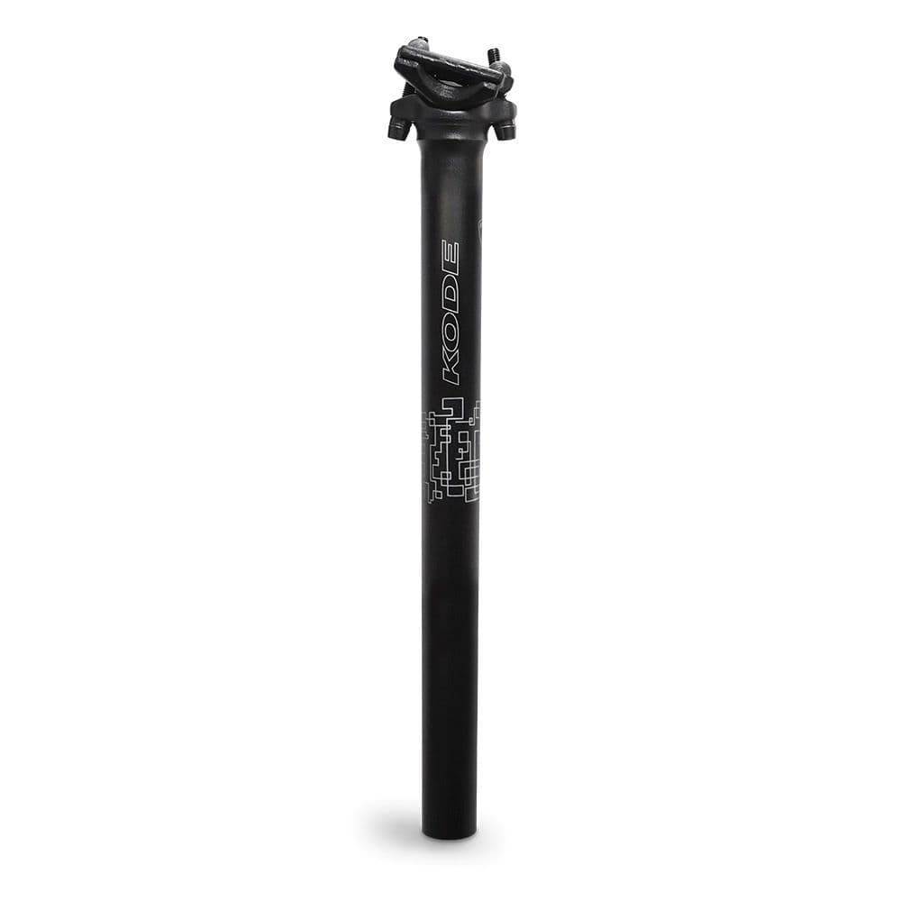 Canote de selim kode diâmetro 31.6mm por 400mm comprimento Suporte de selim preto micro ajuste