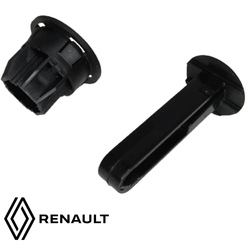 Kit Pino e Bucha Suporte Radiador Renault Duster Oroch Captur Logan Sandero Original 214450001R