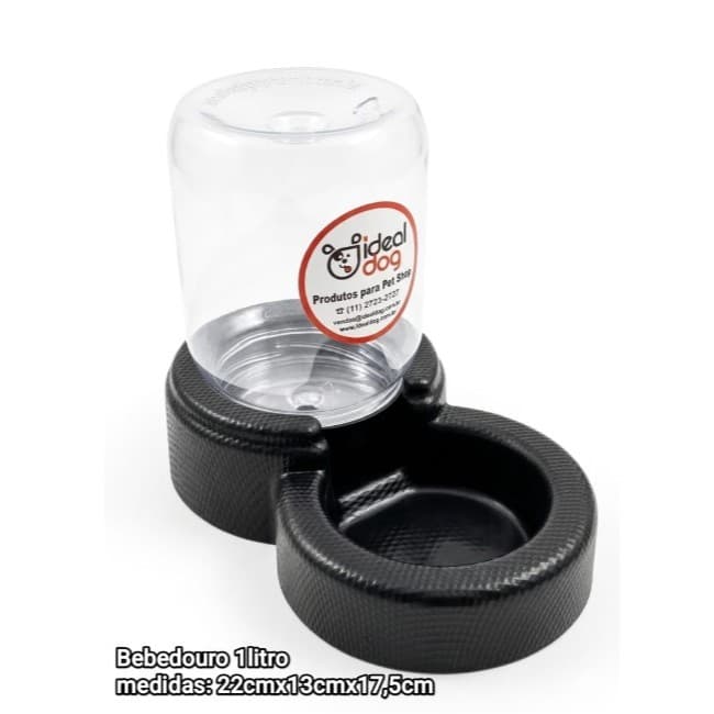 Bebedouro Automático Baby 1l Cães E Gatos Pequenos Ca-07