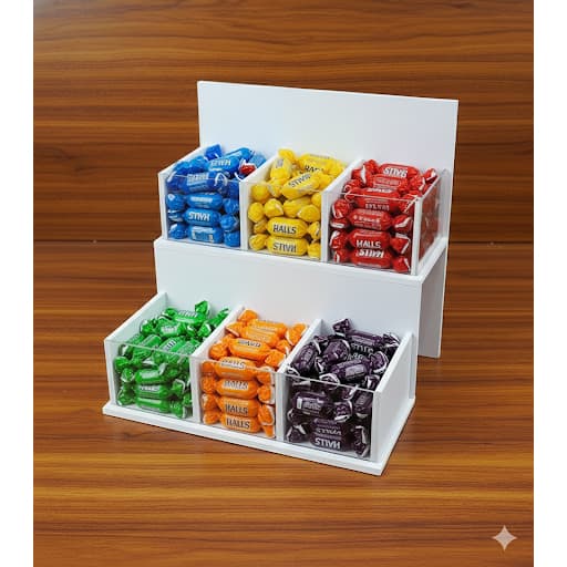 ORGANIZA TODOS OS PRODUTOS EM PS 5MM